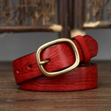 Cintura in pelle da donna