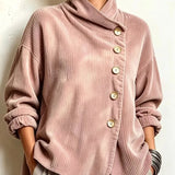 Olivia | Top in velluto a coste
