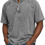 Pedro | Classica camicia vintage da uomo con abbottonatura