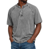 Pedro | Classica camicia vintage da uomo con abbottonatura