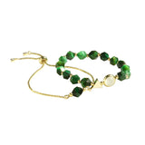 Set di Braccialetti Eleganti Verdi