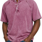 Pedro | Classica camicia vintage da uomo con abbottonatura