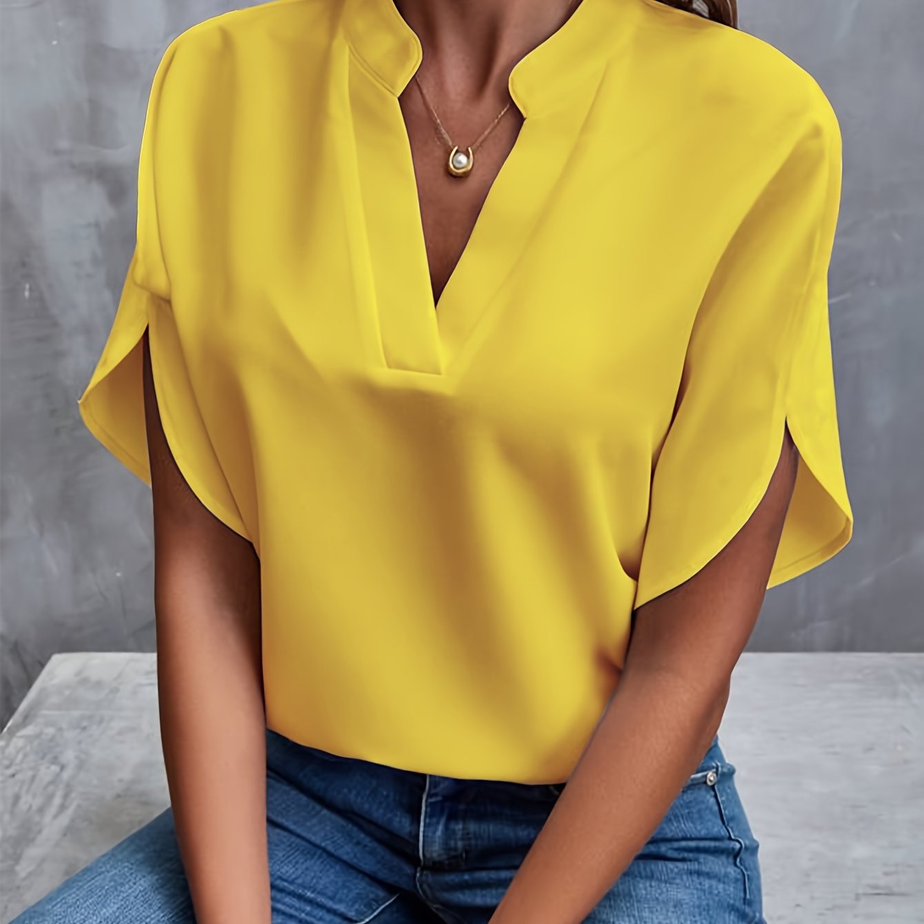 Mina™ - Camicetta elegante e lussuosa