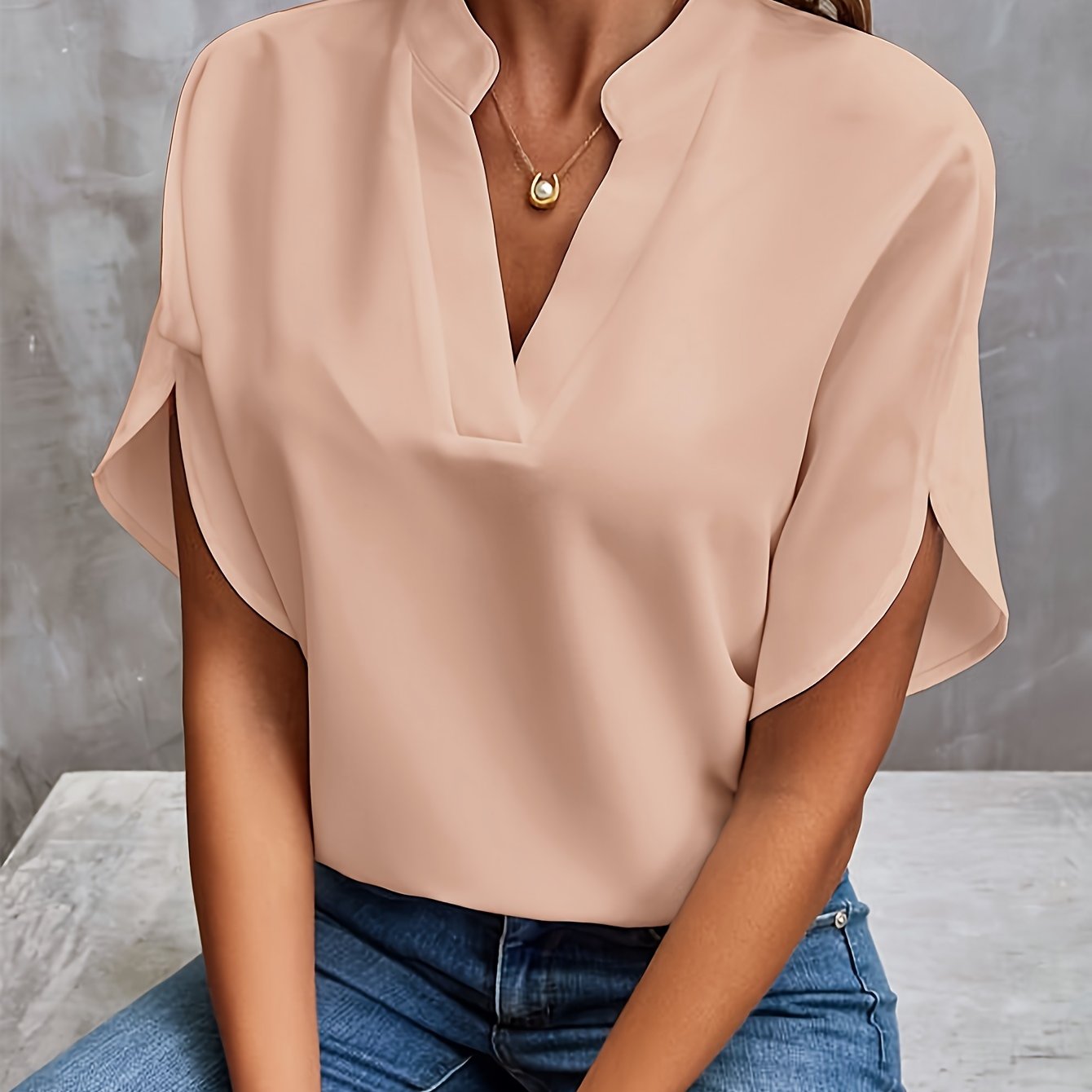 Mina™ - Camicetta elegante e lussuosa