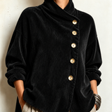 Olivia | Top in velluto a coste