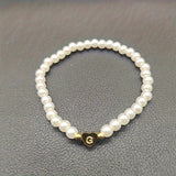 Bracciale Chic con Iniziale a Cuore (A–Z)
