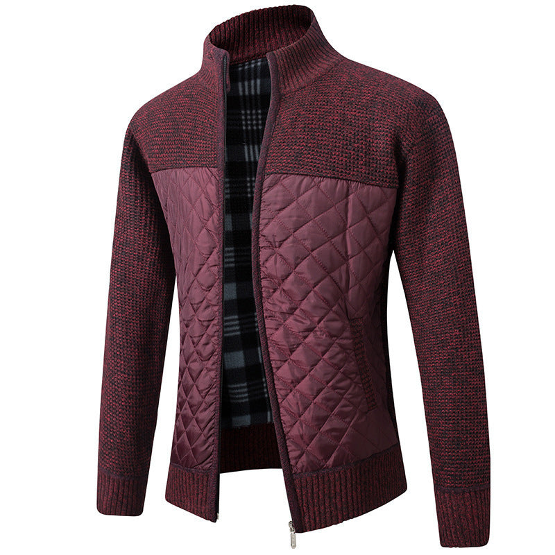Mason | Cardigan da uomo con collo alto e tasche