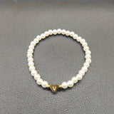 Bracciale Chic con Iniziale a Cuore (A–Z)