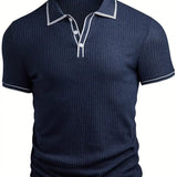 Emilio™ - Polo sartoriale a coste da uomo