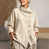 Olivia | Top in velluto a coste