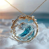 Collana con pendente "Promessa dell'Oceano"