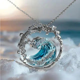 Collana con pendente "Promessa dell'Oceano"