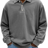 William™ - Polo vintage a maniche lunghe