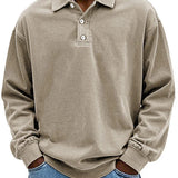William™ - Polo vintage a maniche lunghe