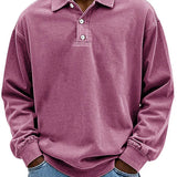 William™ - Polo vintage a maniche lunghe