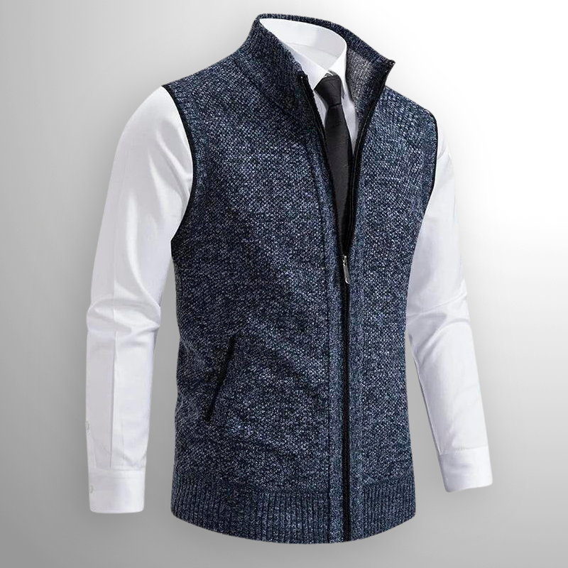 Harrison™ - Gilet in maglia con cerniera